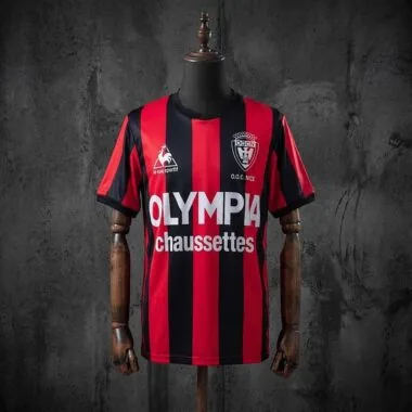 Retro 1977/78 OGC Nice Home Jersey (S-XXL)
