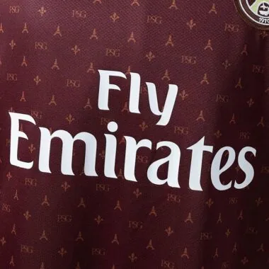 Retro PSG 2006/07 Away Red Jersey