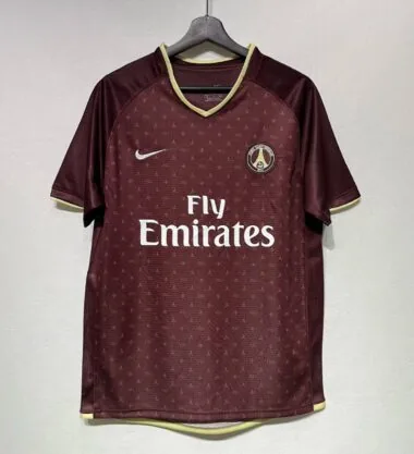 Retro PSG 2006/07 Away Red Jersey