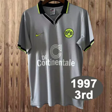 1997 Dortmund third away retro jersey