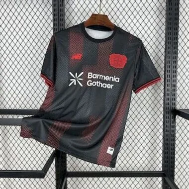 Camisa de jogo em casa do Bayer 04 Leverkusen 25-26