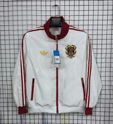 25-26 Bayern 125th white windbreaker