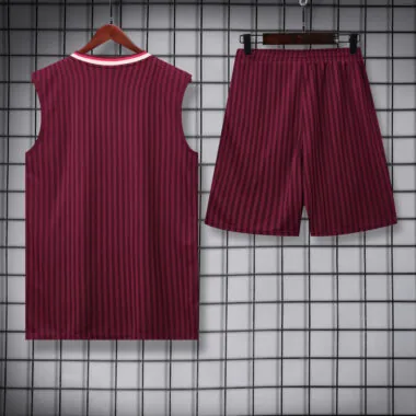 Fato com colete vermelho do Bayern 25-26