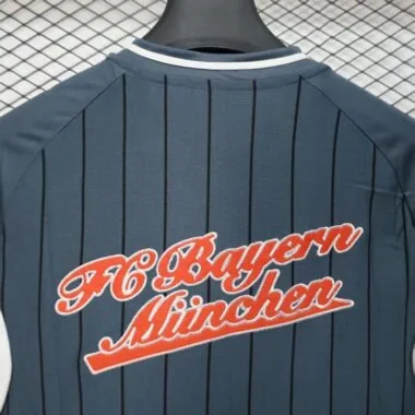 25-26 Bayern gray baseball jersey
