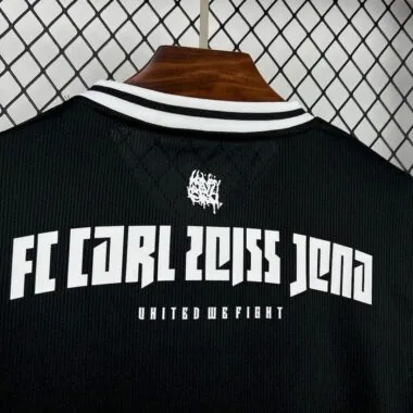 Camiseta negra especial de pretemporada «25-26 Carl Zeiss Jena» (tallas S-2XL)