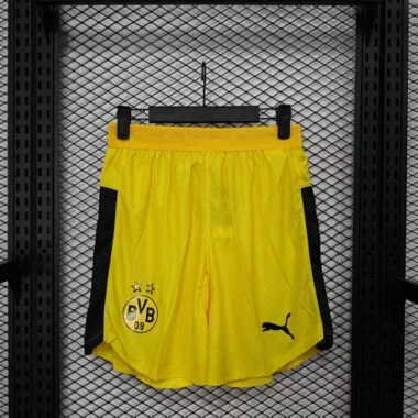 25-26 Dortmund yellow player version shorts