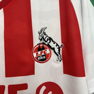 25-26 FC Köln home socer jersey