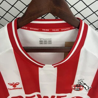 25-26 FC Köln home socer jersey