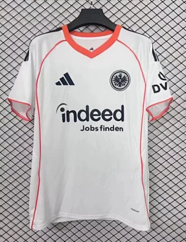 Camisa de futebol do jogo fora de casa contra o Frankfurt, 25-26