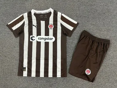 25-26 St. Pauli home kid kit