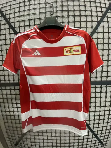 25-26 Union Berlin Home Soccer Jersey