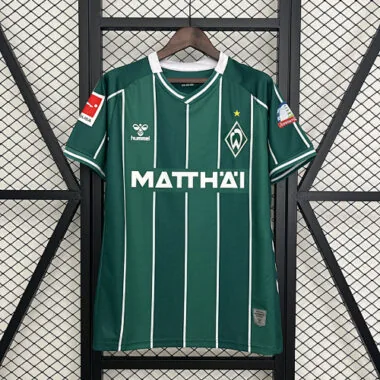 Camisa de jogo em casa do Werder Bremen 25-26