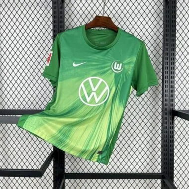 25-26 Wolfsburg home soccer jersey