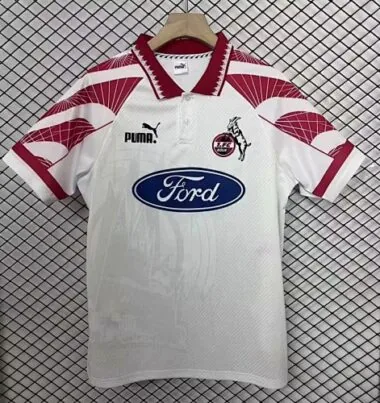 96-97 Köln Home Retro Soccer Jersey
