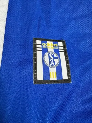 98-00 Schalke 04 home retro Jersey (S-2XL)