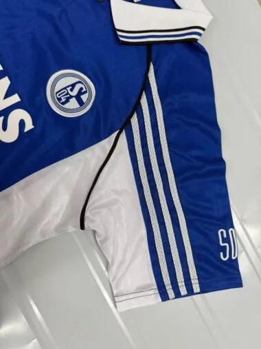 98-00 Schalke 04 home retro Jersey (S-2XL)