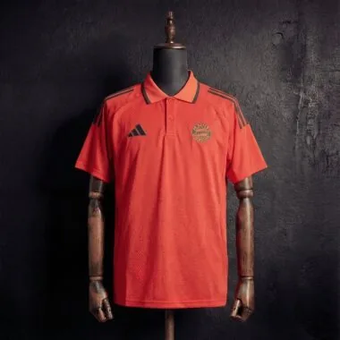 Bayern Munich 2025/26 Red POLO (S-XXL)