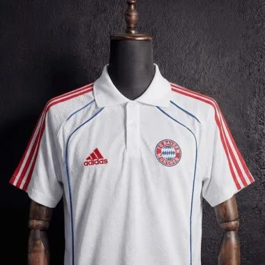 Bayern Munich 2025/26 White POLO (S-XXL)