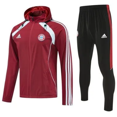 Bayern München 2025/26 Red Windbreaker suit (S-2XL)