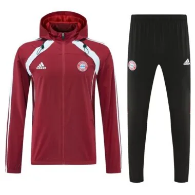 Bayern München 2025/26 Red Windbreaker suit (S-2XL)