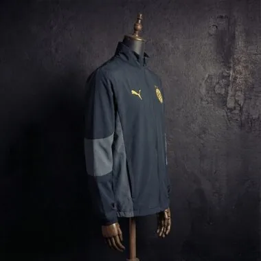 Dortmund 2025/26 Black Reversible Jacket Windbreaker (S-XXL)