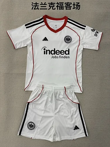 Eintracht Frankfurt 2025/26 Away Kids Kit