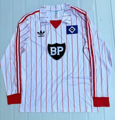 Hamburger SV 1982/83 Home Long Sleeve Retro Jersey