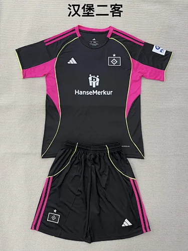 Hamburger SV 2025/26 Third Away Kids Kit