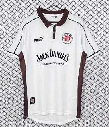 Retro 1999/00 FC St. Pauli home soccer jersey Size S-2XL