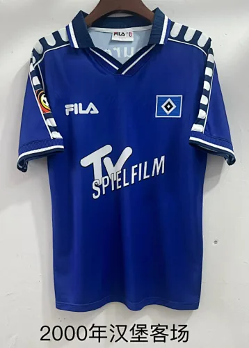 Retro 2000 Hamburger away soccer jersey