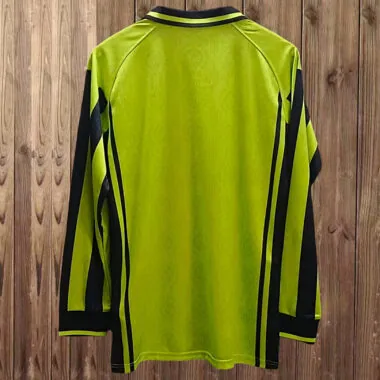 Retro Borussia Dortmund 1996/97 Home Long Sleeves Jersey