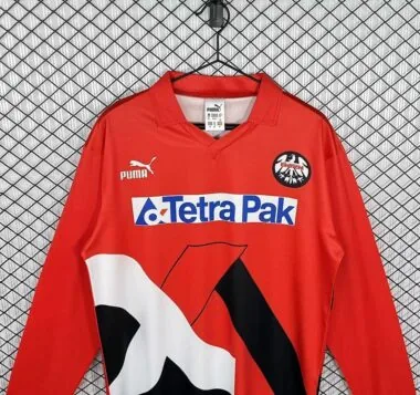 Retro Eintracht Frankfurt 1993/96 Home Long Sleeve Jersey (S-XXL)