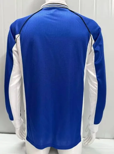 Retro FC Schalke 04 1998/00 Home Long Sleeve Jersey (S-2XL)