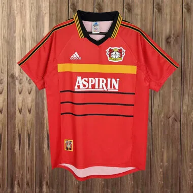 Retro Leverkusen 1999/00 home jersey (S-2XL)