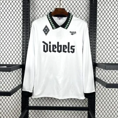 Camisola retro de manga comprida do SV Werder Bremen, época 1995/96 (jogo em casa)