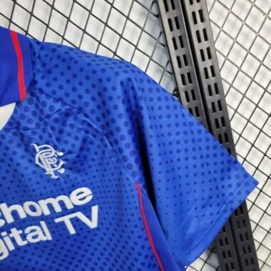 Camiseta retro de local de los Glasgow Rangers de la temporada 02-03
