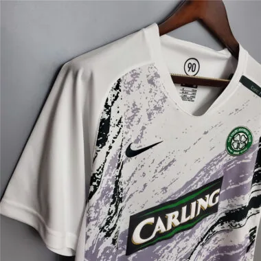 07-08 Celtic, maillot blanc (extérieur)
