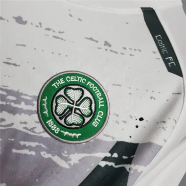07-08 Celtic, maillot blanc (extérieur)