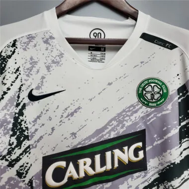 07-08 Celtic, maillot blanc (extérieur)