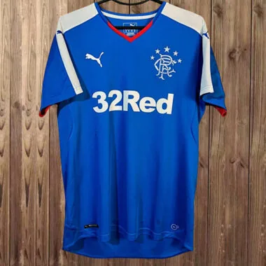 15-16 Rangers home retro jersey