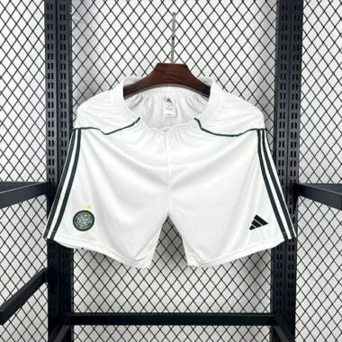 25-26 Celtic home shorts