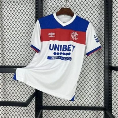 25-26 Rangers Away White Jersey S-XXL