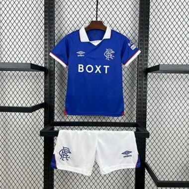 25-26 Rangers Home Kids Kit