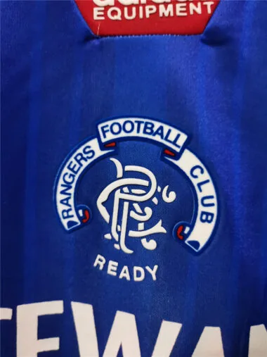 92-94 Rangers home blue