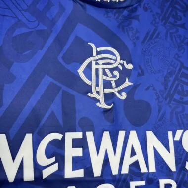 94-96 Rangers home retro jersey