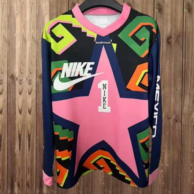 1995 Mexico Jorge Campos #1 Goalkeeper Long Sleeve Jersey (S-2XL)