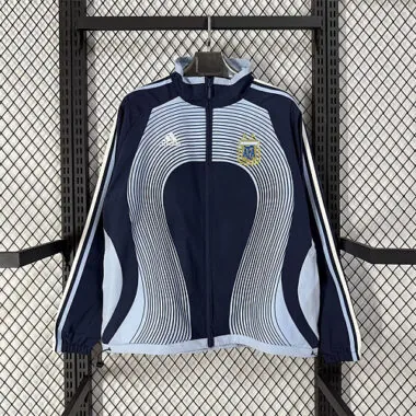 2006 Argentina Light blue and royal blue Windbreaker