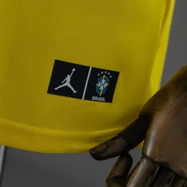 2026 Brazil x Jordan Training Yellow Vest (S-XXL)