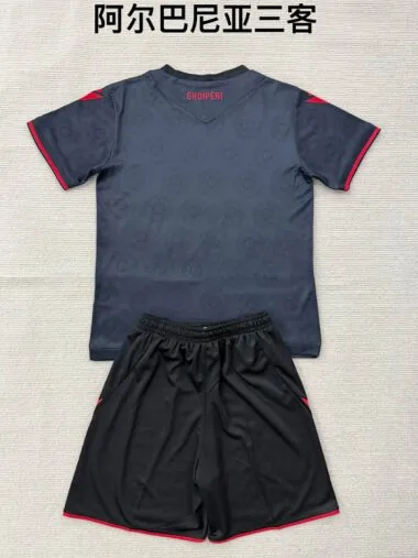 Albania 2026 Third Away World Cup Kids Kit (Size 16-28)