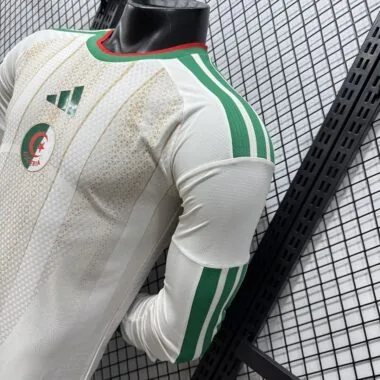 Algeria 2026 World Cup Home player version Long Sleeve Jersey (S-XXL)
